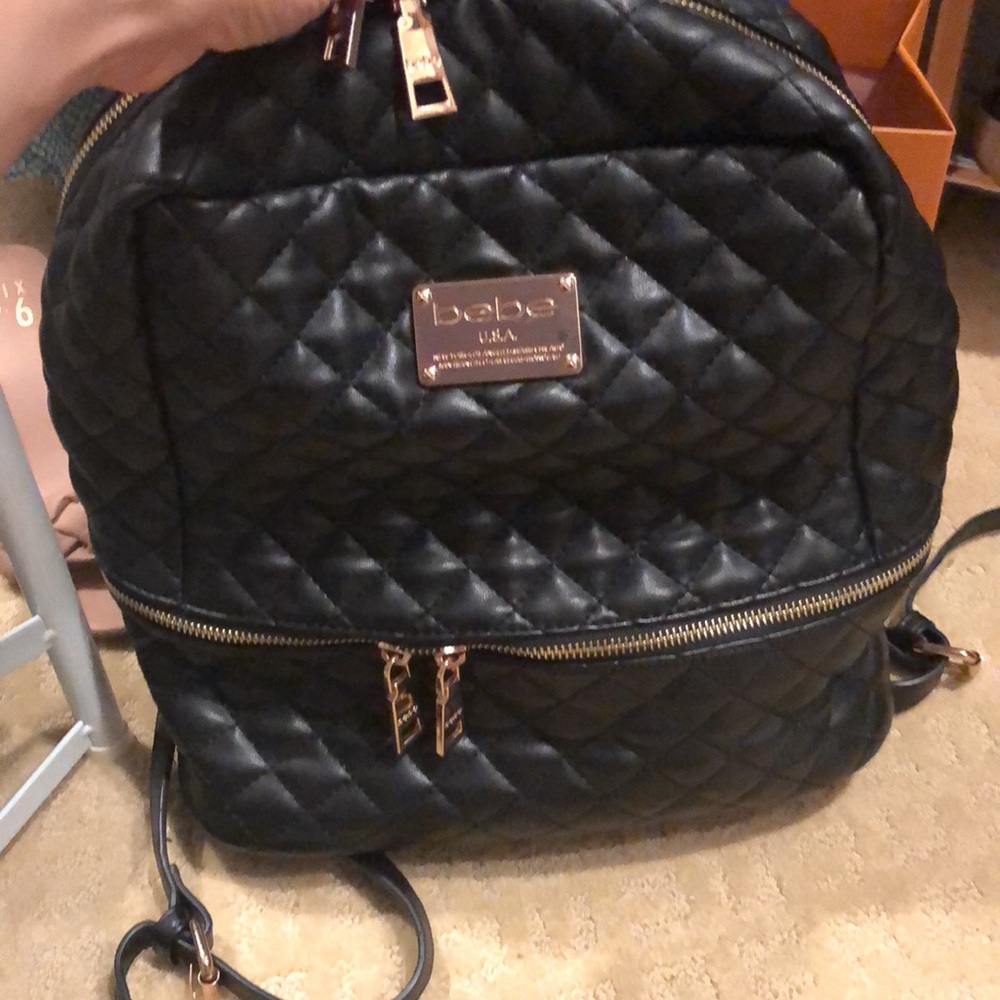 Bebe backpack quilted black